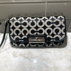Coach Signature Wristlet
